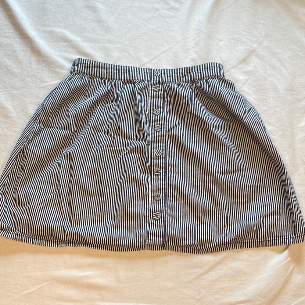 Mossimo Supply Co Striped Mini Skirt